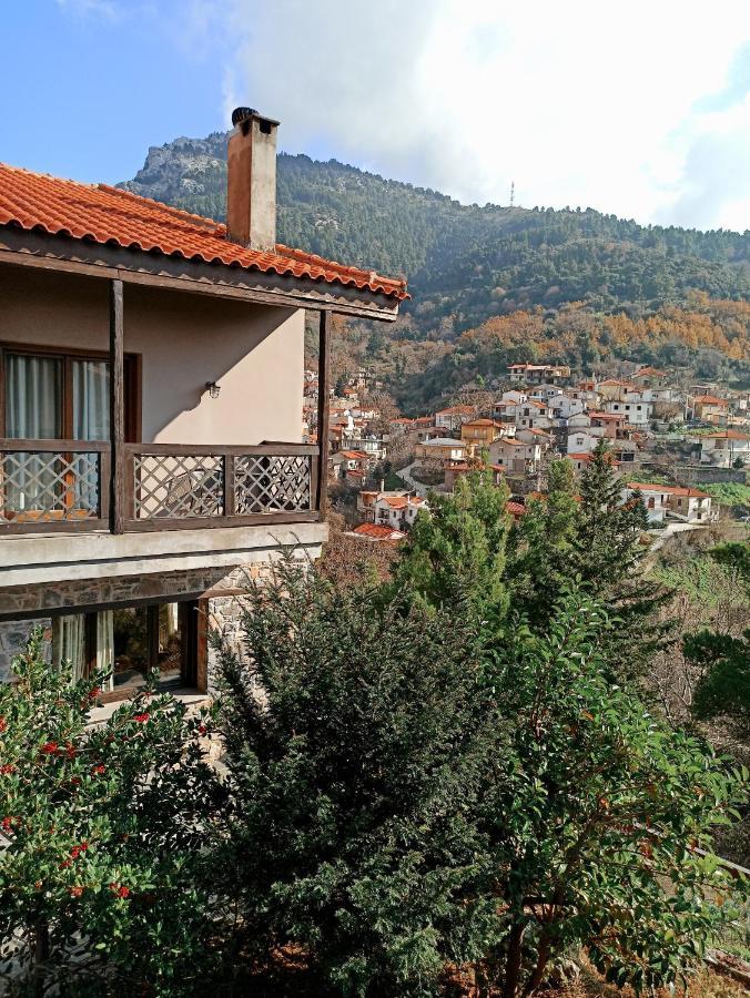 Guesthouse Vasiliki Steni Dirfios Exterior foto